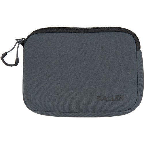 Allen Company 3635 Neoprene Pistol Pouch for Compact Handguns up to 7 Inches, Charcoal
