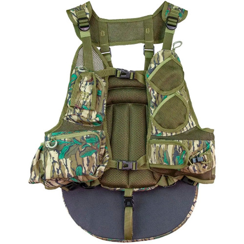 Knight And Hale KHT0104 Run-N-Gun 200 Turkey Vest, Mossy Oak Greenleaf Camo