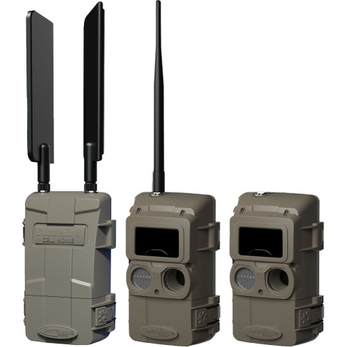 Cuddeback KT-001 Cuddelink 2 Plus 1 Starter Kit IR, Black