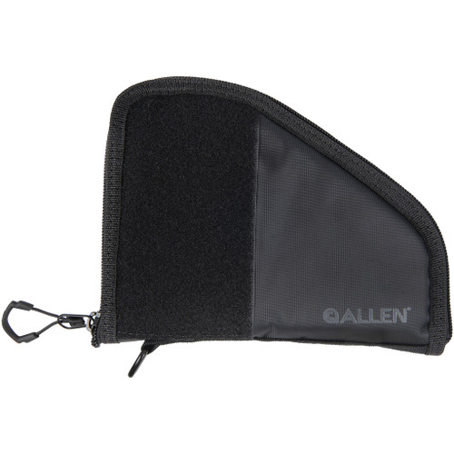 Allen Company 78-7 Pistol Case with Magazine Pouch for Full-Size Handguns up to 8 Inches, Black