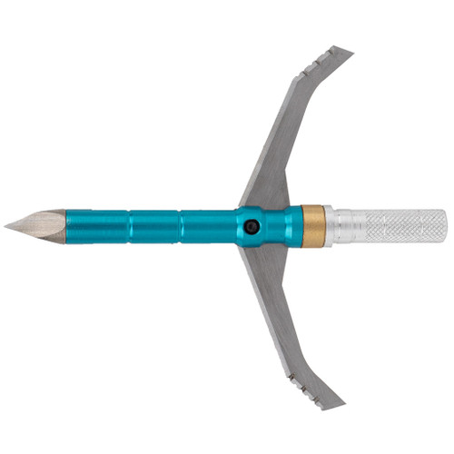 Dead Ringer DR8338 Great White Broadhead, 100/125 Grain, 2.5 Inches Cut, Steel