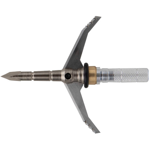 Dead Ringer DR8352 Just Nasty 2.0 Carbon Steel Broadhead, 100/125 Grain, 2 Inches Cut, Steel