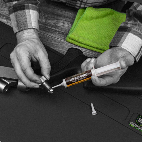 Breakthrough BT-AS-12CC Premium Anti-Seize Grease for Firearms, 12cc Syringe, White