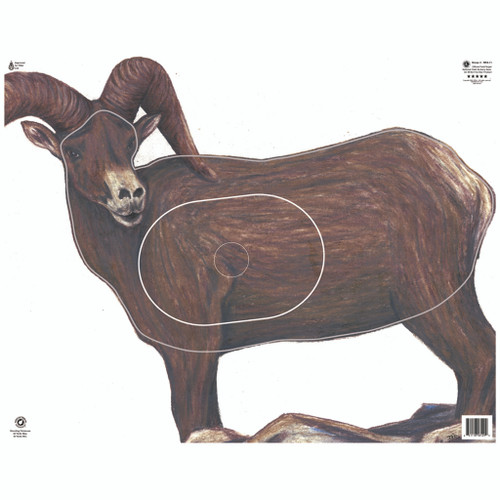 Maple Leaf Press NFA-11 NFAA Animal Faces Group 2 Ram, Brown