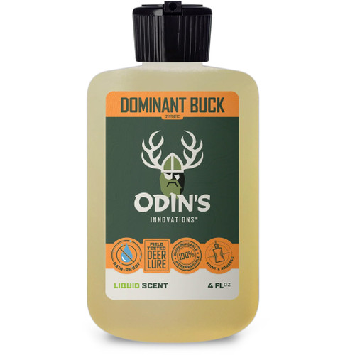 Odins Innovations OI23016 Dominant Buck Scent Liquid, 4 Ounce, Clear