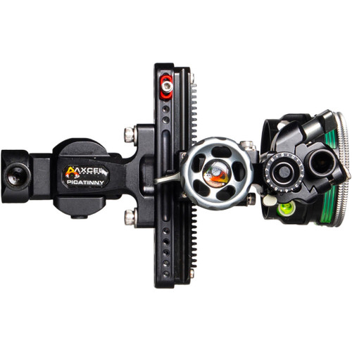 Axcel ALND-P110-4GB LANDSLYDE Picatinny Sight AVX-41, 1 Pin, .010, Green, Right Hand