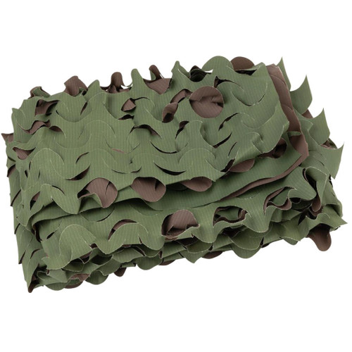 Allen Company 25355 Die-Cut Camouflage Blind Material, 10 Feet x 58 Inches, Olive and Brown
