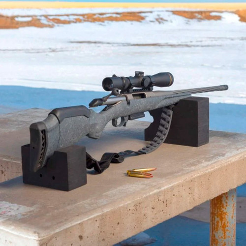 Allen Company 2458 Soft Rock Shooting Rest, Front and Rear Combo, Black