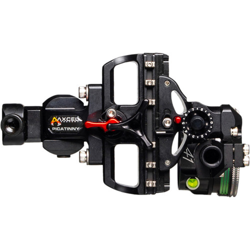 Axcel ACUT-P119-3GB AccuTouch Picatinny Sight AVX-31, 1 Pin, .019, Green, Right Hand/Left Hand