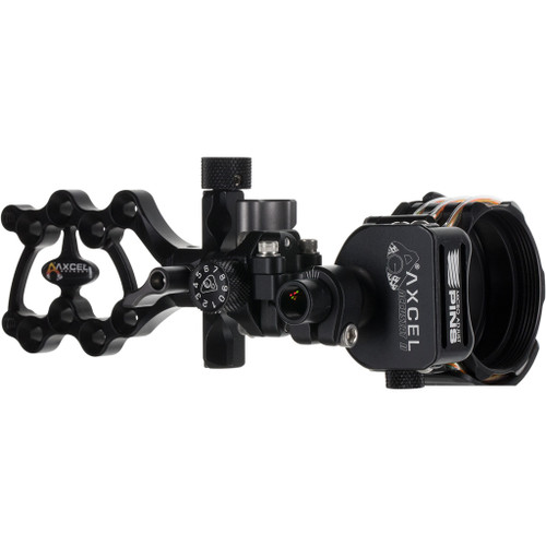Axcel AALF-N419-4BK ArmorTech Lite Sight with AccuStat II Scope, 4 Pin, .019, Black