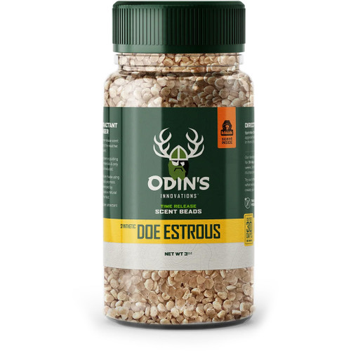 Odins Innovations OI22023 Doe In Estrus Scented Beads, 3 Ounce, Tan
