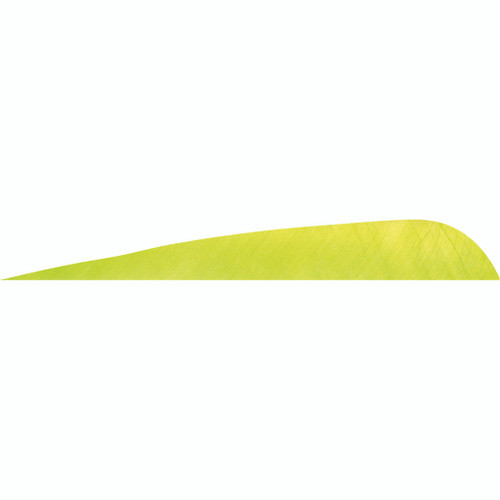 Gateway 400LPSLL-50 Parabolic Feathers Lemon Lime 4 Inches, LW Green, 50 Pack