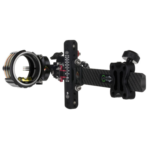Axcel ALND-C310-4BK LANDSLYDE Carbon Pro Sight AccuStat II, 3 Pin, .010, Black, Right Hand