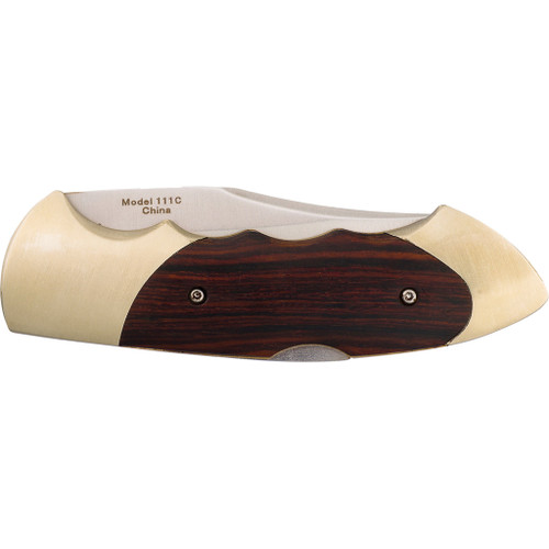 Browning 322111C Model 111 Stainless Steel Folding Knife with Cocobolo Wood Handle