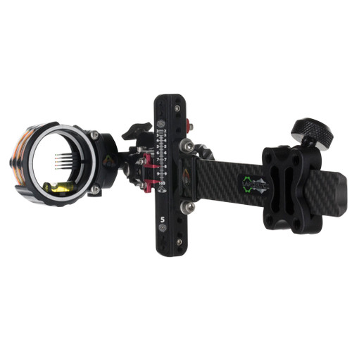 Axcel ALND-C519-4BK LANDSLYDE Carbon Pro Sight AccuStat II, 5 Pin, .019, Black, Right Hand