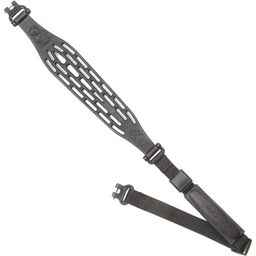Limbsaver 12190 Kodiak-Air Rifle Sling, Black, with Swivels