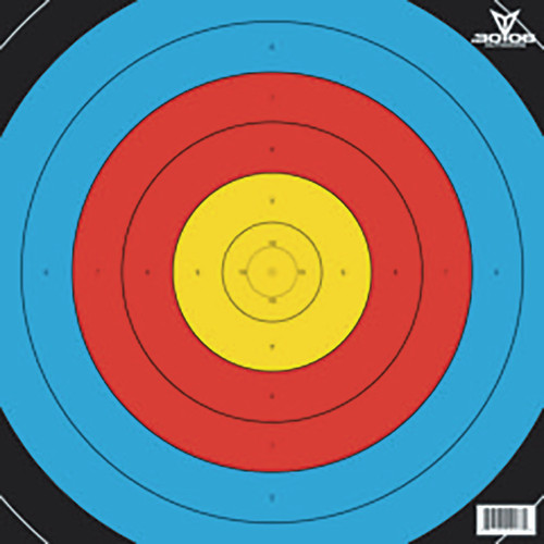 30-06 TAR80-100 FITA 50m Target 80 cm, Multi, 100 Pack