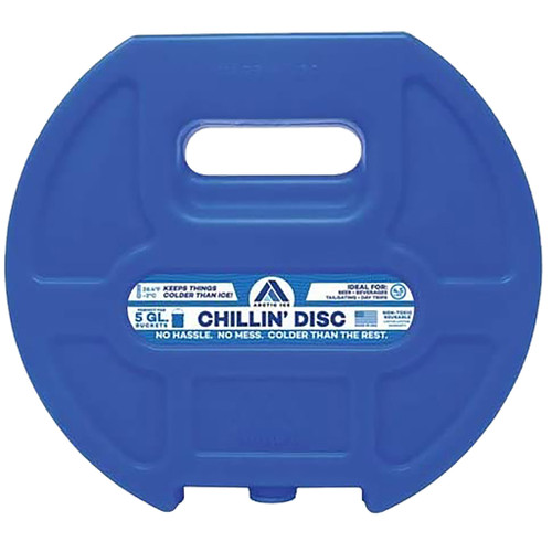 Arctic Ice 1265 Arctic Ice Reusable Chilling Disc, 4.5 lbs, Blue