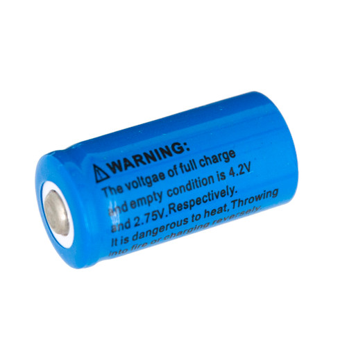 Fin-Finder 13046 Battery CR123A, Silver, 1 Pack