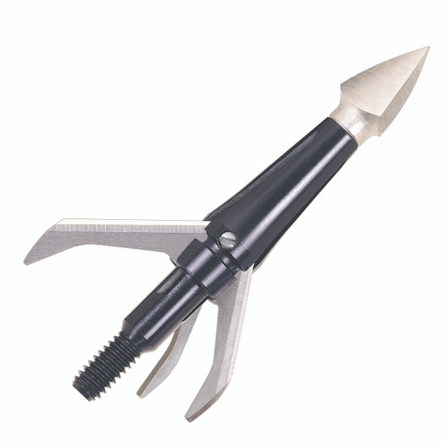 New Archery Products NAP-60-265 Shockwave Broadheads, 100 Grain, Black, 3 Pack