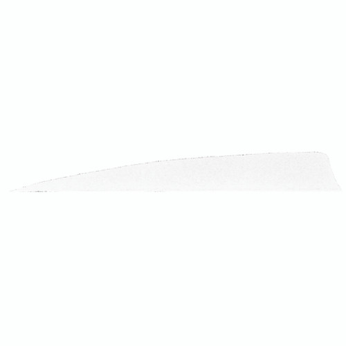 Gateway 500LSSFW-50 Shield Cut Feathers 5 Inches, LW White, 50 Pack