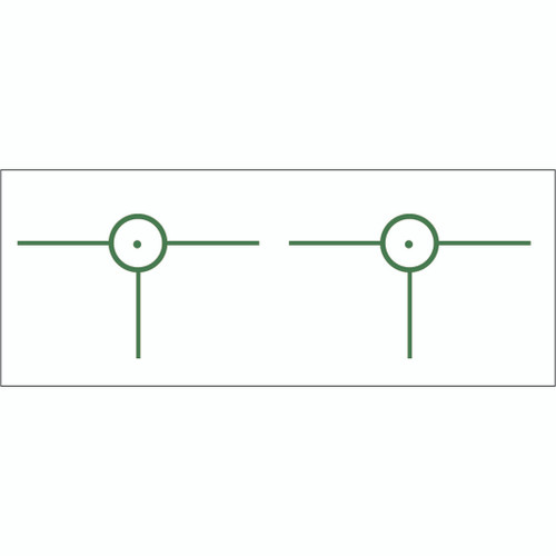Gunstar Tactical 3D 2 Reticle, Green