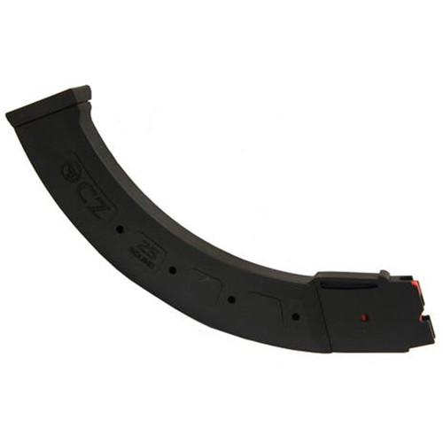 CZ 12020 Rimfire Rifle Magazine 22 LR, Polymer Fits 457, 512, 455, Black, 25 Round