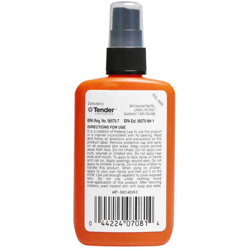 Bens 0006-7080 Ben's 100 Tick and Insect Repellent, 98% DEET, 3.4 Ounce Pump Spray, Orange