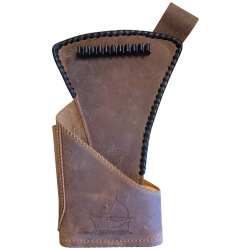 Vista 4275 Rival Broadhead Hip Quiver, Brown, Right Hand