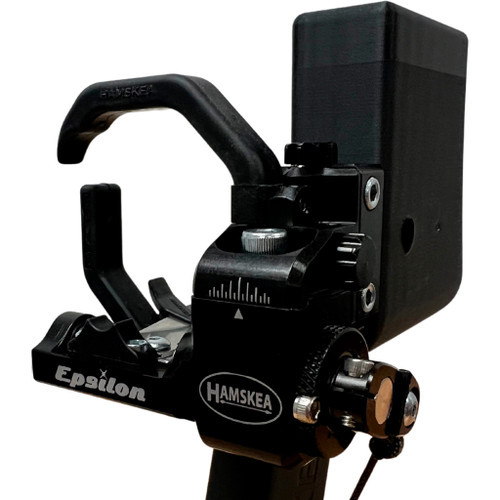 Hamskea 213886 V2 Epsilon Arrow Rest COR Riser Interface, Black, Left Hand