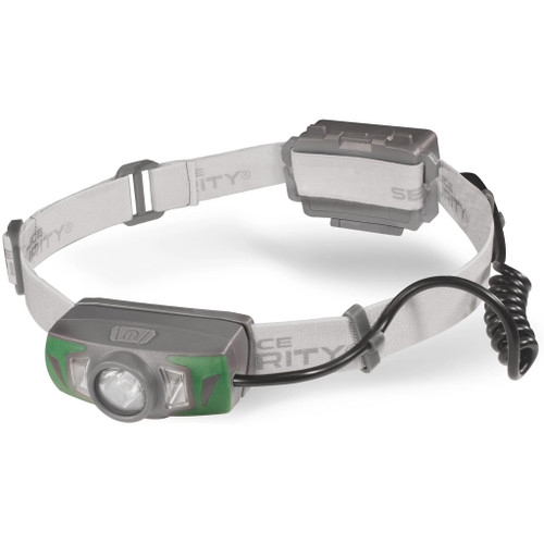 Police Security Flashlights 97743 Twin Power Headlamp, 550 Lumens, Grey