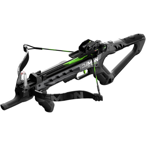 Barnett BAR50013 Demun Tri Strike Compact Crossbow, 3-Shot Repeating Magazine, Black