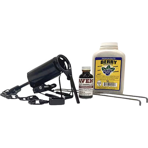 Minnesota Trapline T3-KIT-AS Raccoon Round Up Trapping Kit, Black