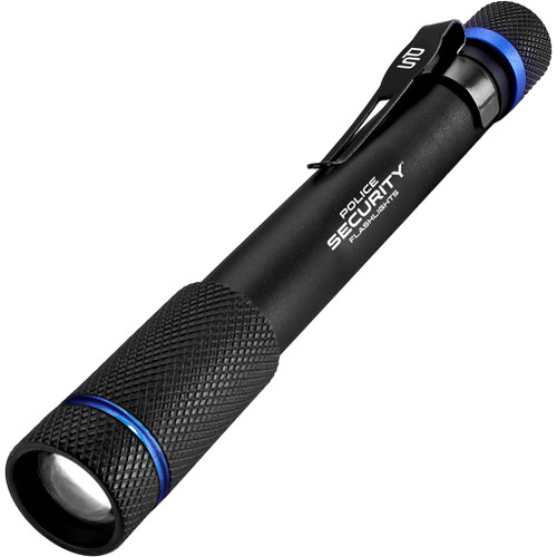 Police Security Flashlights 98394 Aura 270 Penlight, 270 Lumens, Black