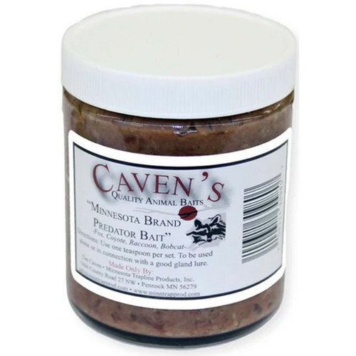 Cavens MB-PRED Minnesota Brand Predator Bait 9 oz., White
