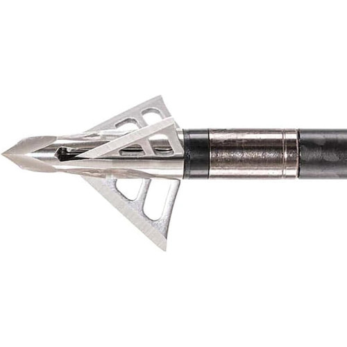 Muzzy 492 Trocar TI Crossbow Broadheads, 1.25 Inches, 100 Grain, Grey, 3 Pack