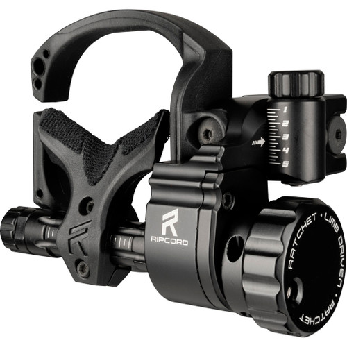 Ripcord RC12015X01-L Ratchet Arrow Rest, Limb Driven, IMS, Micro, Black, Left Hand