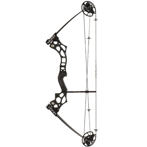 Muzzy 7920-L V2 Bowfishing Bow, 25-31.5 Inches, 25-55 lbs, Black, Left Hand