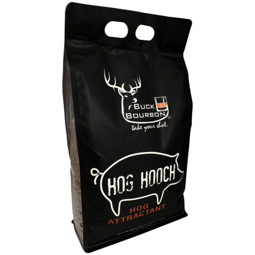 Buck Bourbon BB-HH Hog Hooch Hog Attractant 6 lb, Black