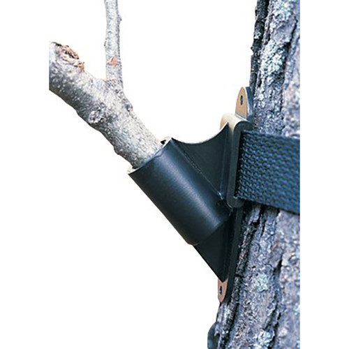 Pine Ridge 2531 Branch Strap for Tree Stands and Camouflage Attachment, Black, Pack of 3 Holders and 1 Strap
