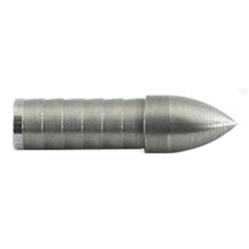 Black Eagle 20 PS23 Glue In Target Points, 120 Grain, Silver, 12 Pack