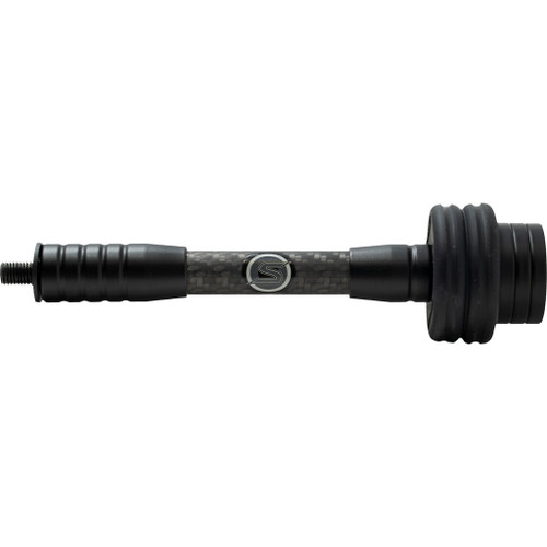 Stokerized M1-6-BLK M1 Carbon Hunter Stabilizer, 6 Inches, Black