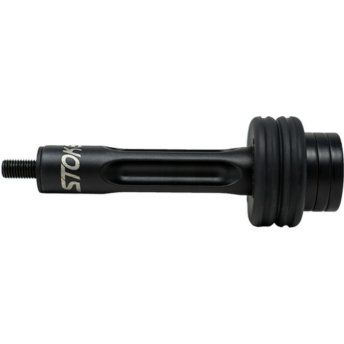 Stokerized EDGE-HTR-5-BLK/BLK Edge Aluminum Hunter Stabilizer, 5 Inches, Black