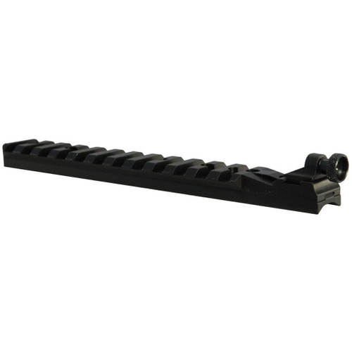 Traditions A1577 Peep Sight and Picatinny Base Combo for Traditions Vortek, Pursuit and Buckstalker Rifles, Black