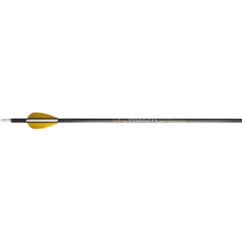 Trophy Ridge AA340 Wrath Arrows, 30 Inches, 340 Spine, Black, 6 Pack