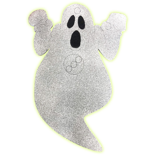 OnCore Targets HW-2 Archery Target Glow in the Dark Ghost, 34 x 24 Inches, Multicolor