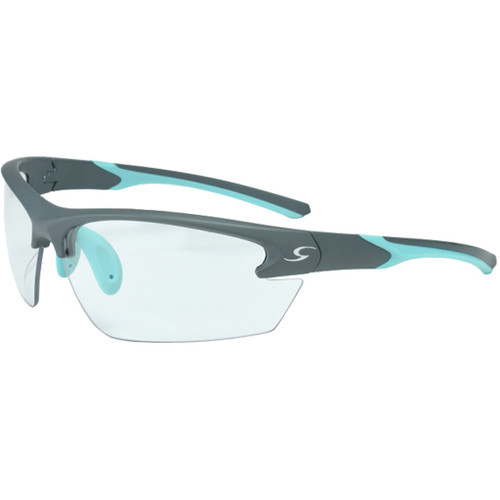Radians WS2310CS Ladies Range Shooting Glasses, Aqua/Clear, 1 Pack