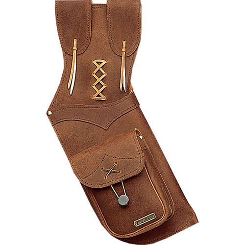 Neet 05708 T-2595 Field Quiver, Burgundy Leather, Right Hand