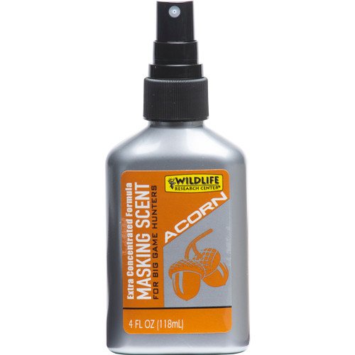 Wildlife Research 535-4 Extra Concentrated Masking Scent Acorn, 4 Ounce, Silver, 1 Pack