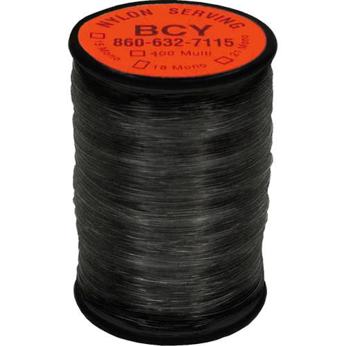 BCY 400 End Serving, Bonded, Nylon, 90 Yards, Black